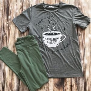 Green OS Lularoe leggings